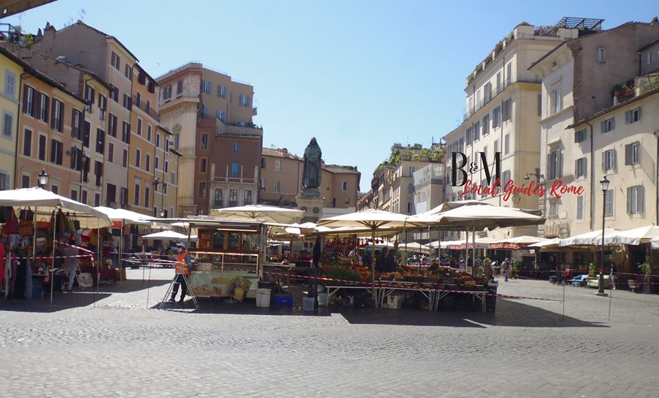 I colori di Campo de’ Fiori