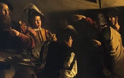 La Vocazione di San Matteo (1599-1600) Michelangelo Merisi da Caravaggio